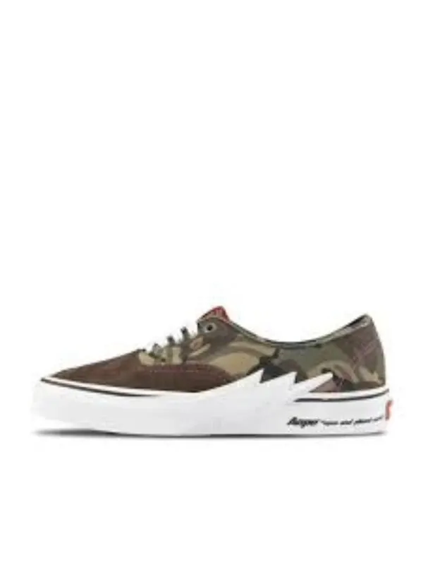 Кроссовки x ape authentic volt 'brown green white' Vans — изображение 1 из 3, коричневый/зеленый/белый