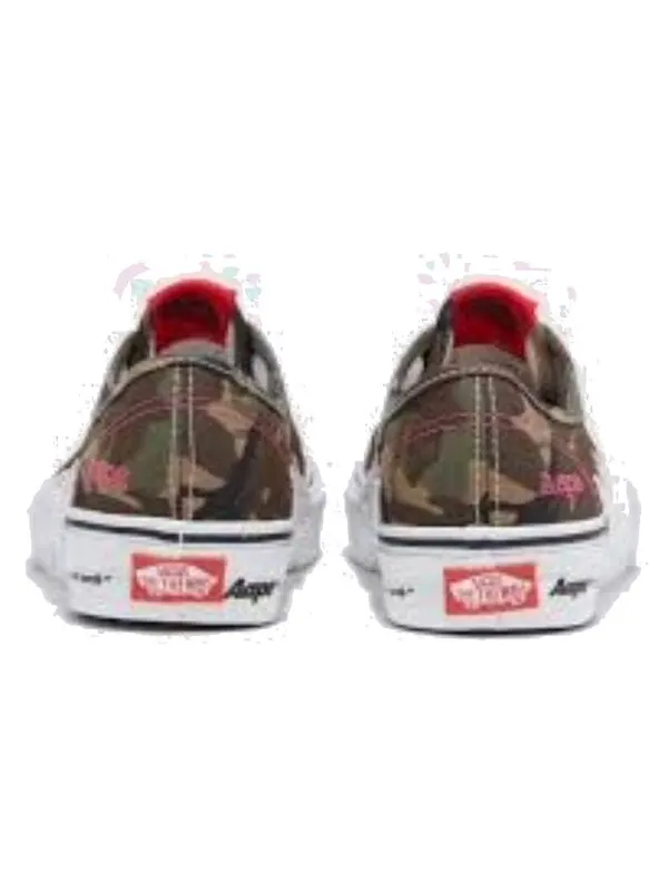 Кроссовки x ape authentic volt 'brown green white' Vans — изображение 2 из 3, коричневый/зеленый/белый