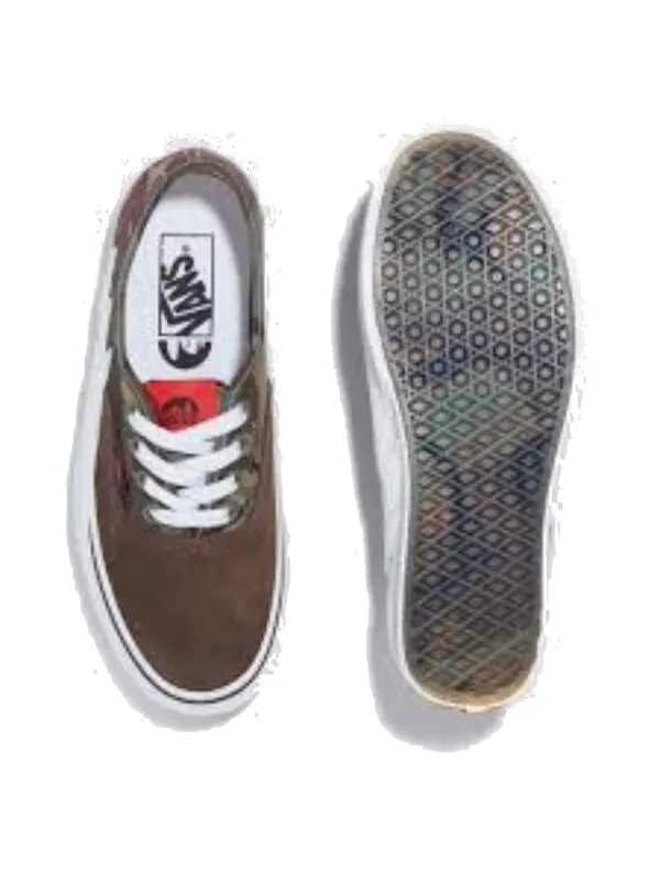 Кроссовки x ape authentic volt 'brown green white' Vans — изображение 3 из 3, коричневый/зеленый/белый
