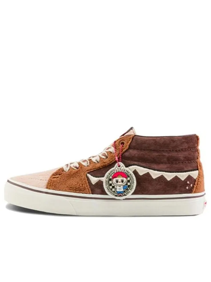 Кроссовки Vans SK8-Mid x The Monsters 'Brown Orange' — изображение 1 из 7, коричневый