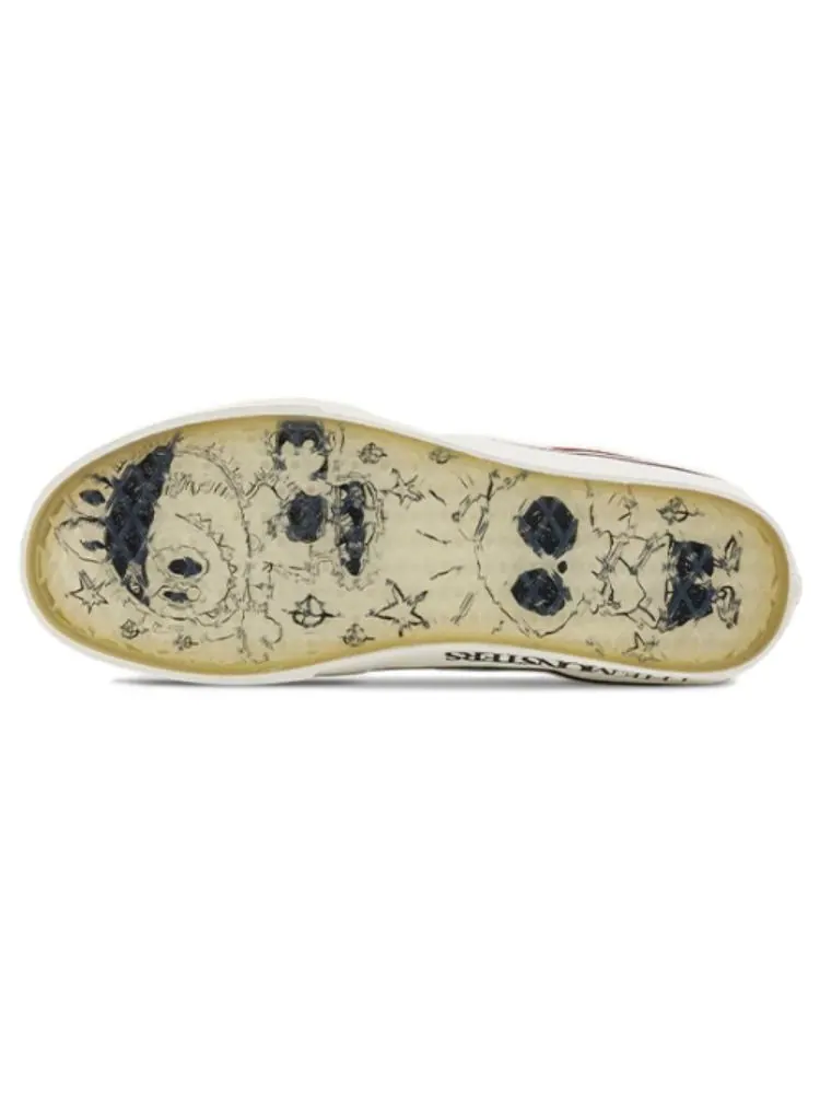 Кроссовки Vans SK8-Mid x The Monsters 'Brown Orange' — изображение 7 из 7, коричневый
