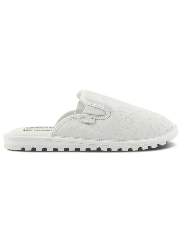 Кроссовки mountain mule guard lx slippers 'floral imprint - white' Vans — изображение 2 из 4, белый