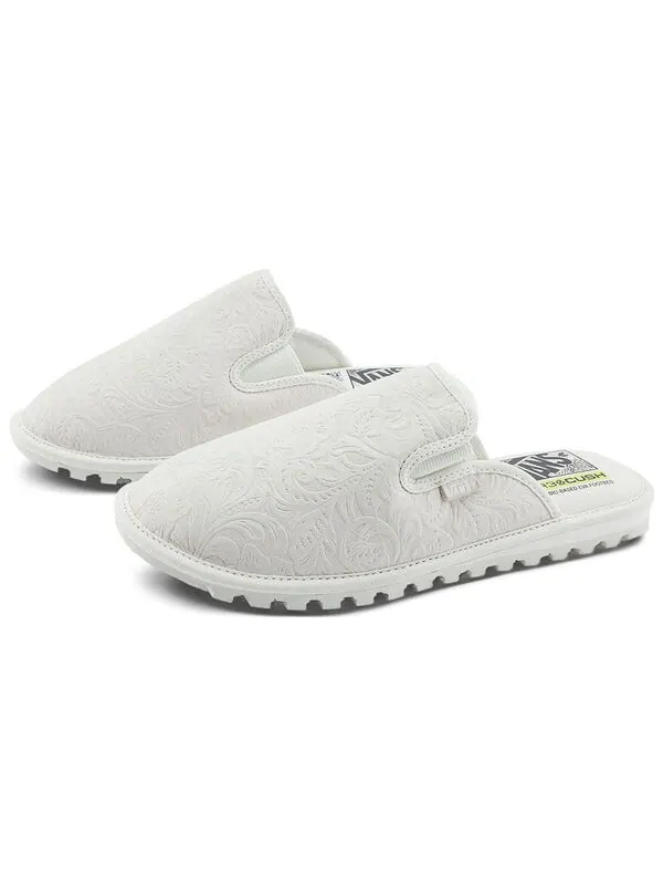 Кроссовки mountain mule guard lx slippers 'floral imprint - white' Vans — изображение 3 из 4, белый