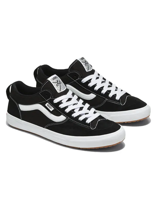 Кроссовки lizzie low 'black white' Vans — изображение 2 из 4, черный/белый