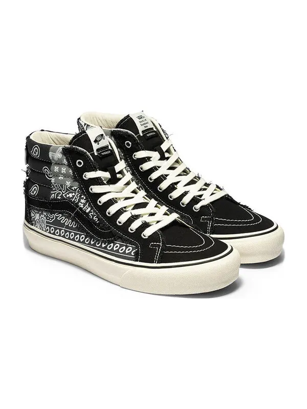 Кроссовки vault og sk8-hi lx 'gnarly pack' Vans — изображение 2 из 2, черный/белый