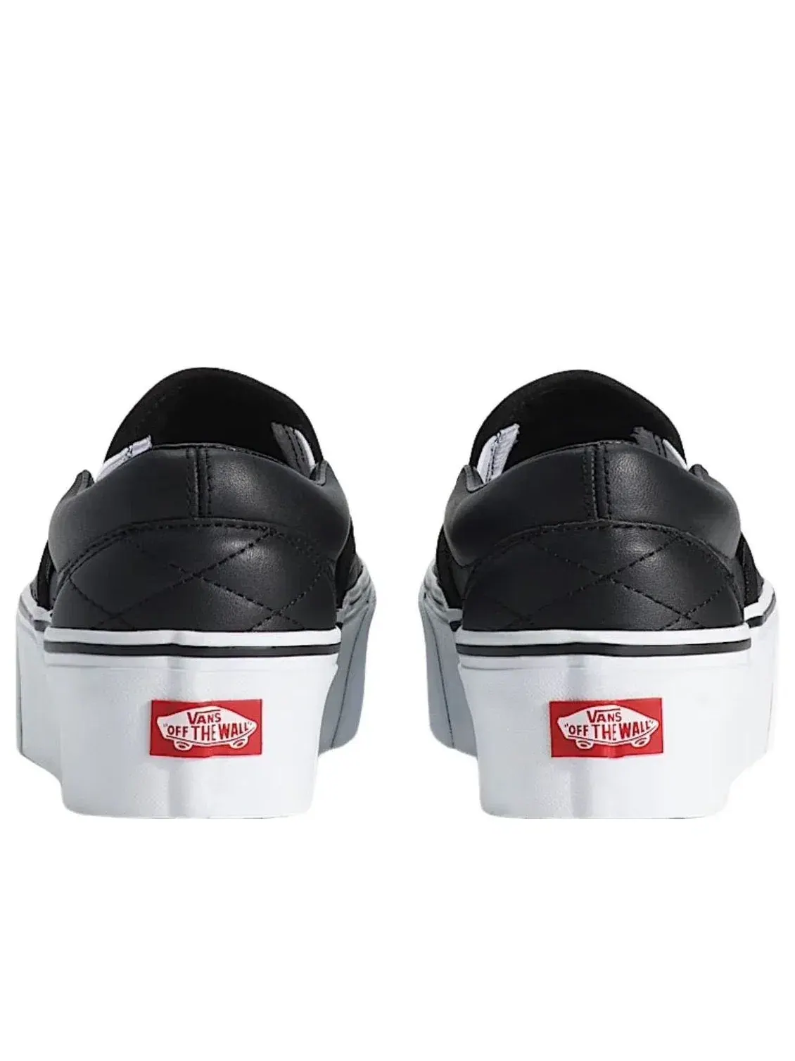 Слипоны Vans Classic Slip-On Platform 'Black' VN000CN1BLA — изображение 4 из 4, черный