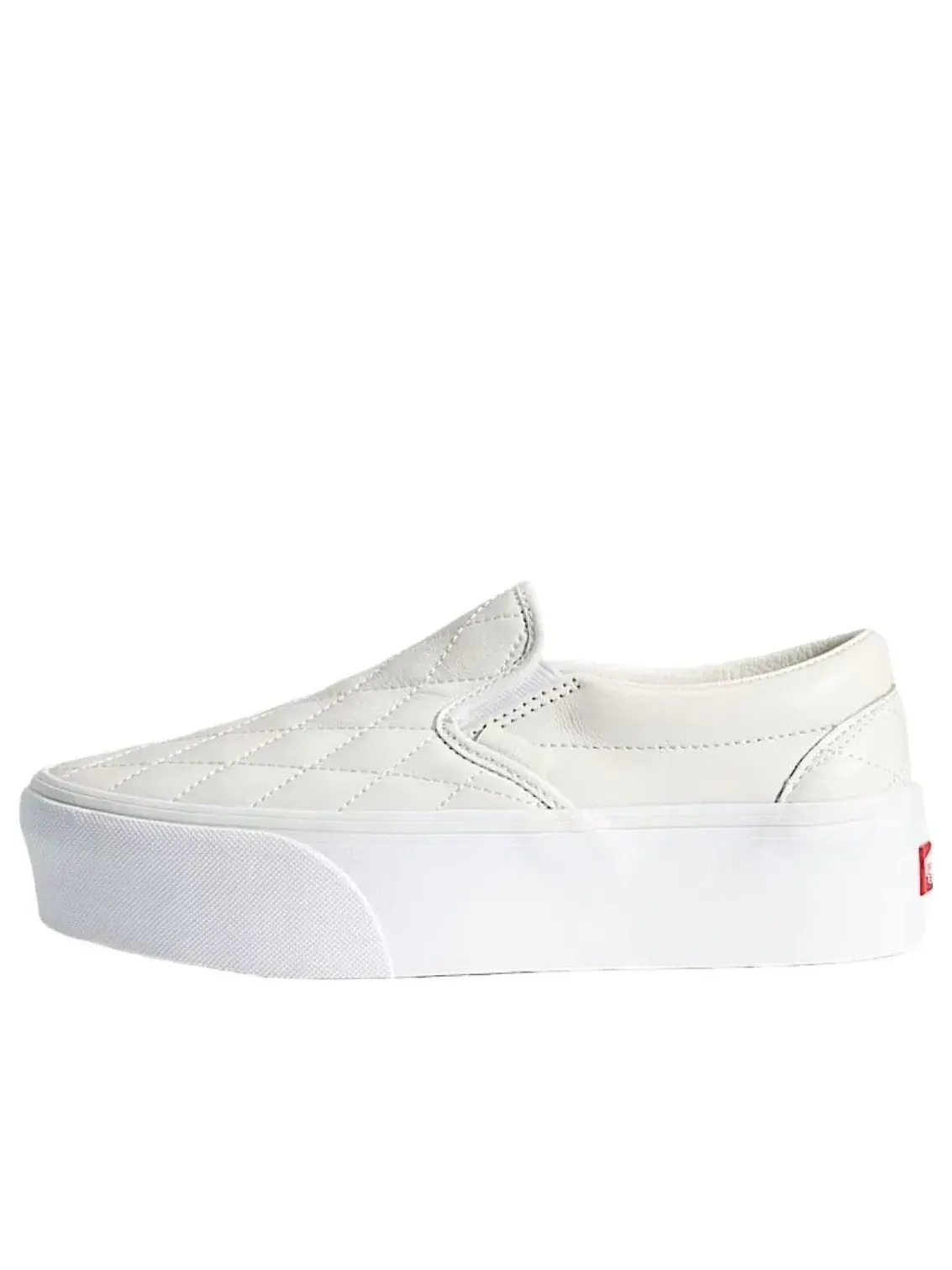 Слипоны Vans Classic Slip-On Platform 'Marshmallow White' VN000CN1CCZ — изображение 1 из 4, белый