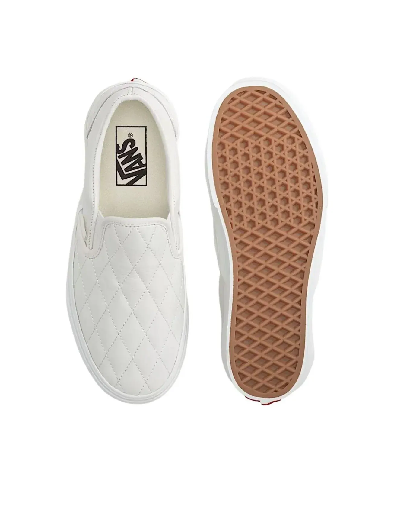 Слипоны Vans Classic Slip-On Platform 'Marshmallow White' VN000CN1CCZ — изображение 3 из 4, белый