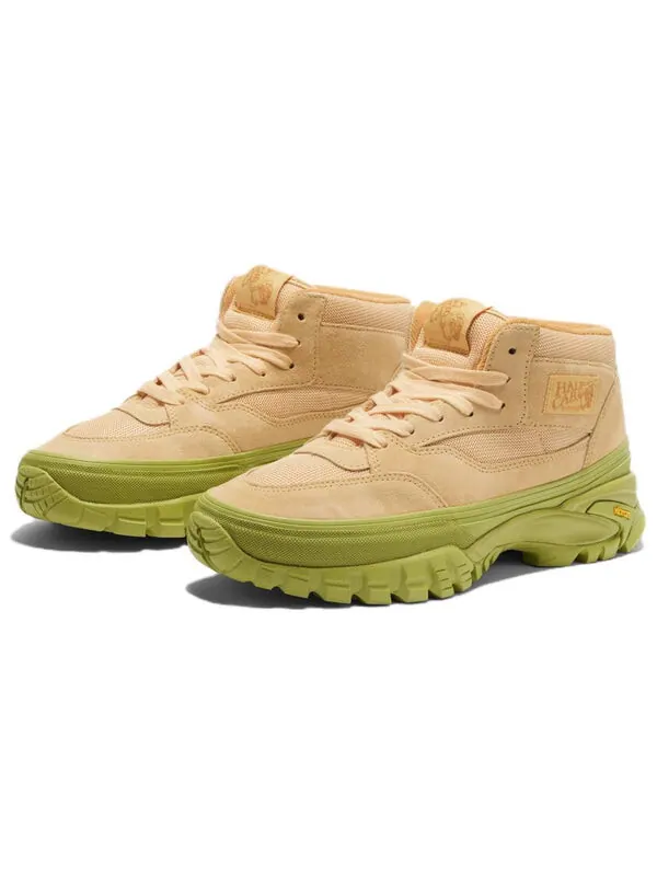 Кроссовки half cab 33 vibram 'sunset yellow' Vans — изображение 2 из 4, желтый/зеленый