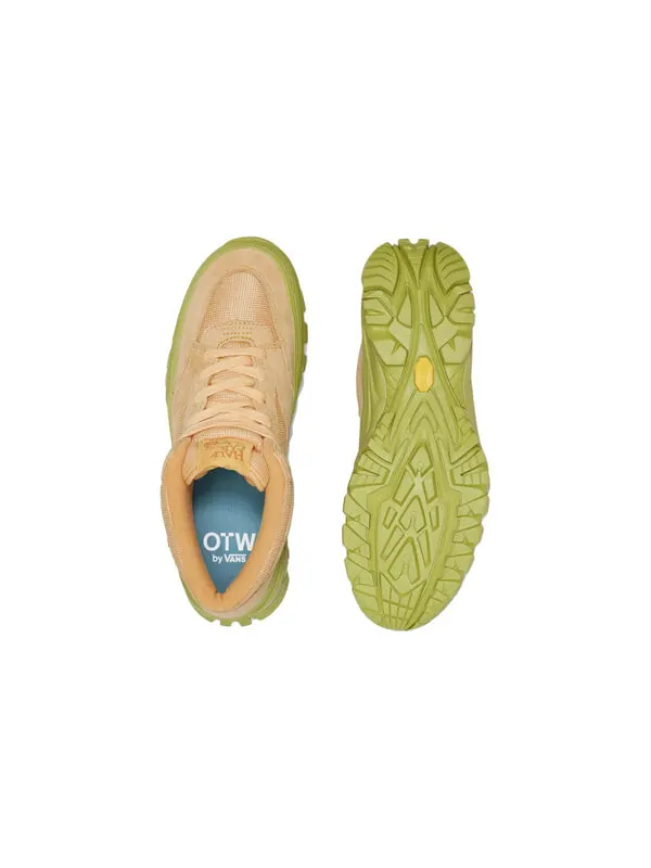 Кроссовки half cab 33 vibram 'sunset yellow' Vans — изображение 4 из 4, желтый/зеленый