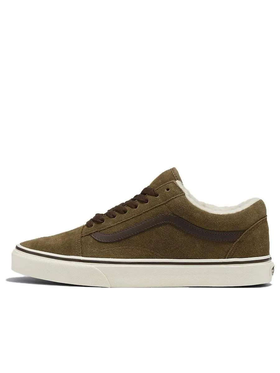 Кроссовки Vans Old Skool Sherpa 'Tan' — изображение 1 из 4, бежевый