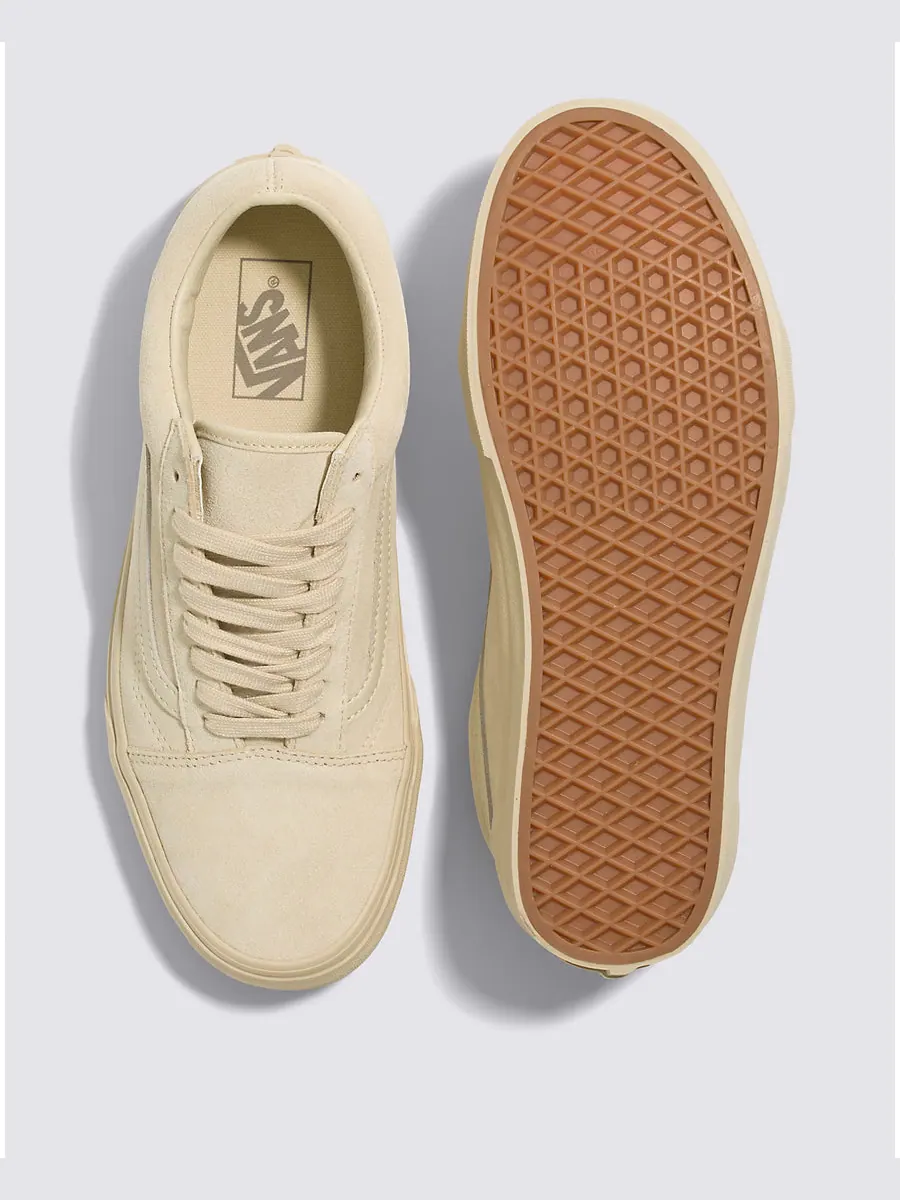 Кроссовки Vans Old Skool Mono Suede 'Tan' — изображение 4 из 4, бежевый