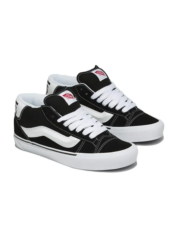 Кроссовки knu mid 'black white' Vans — изображение 2 из 4, черный/белый