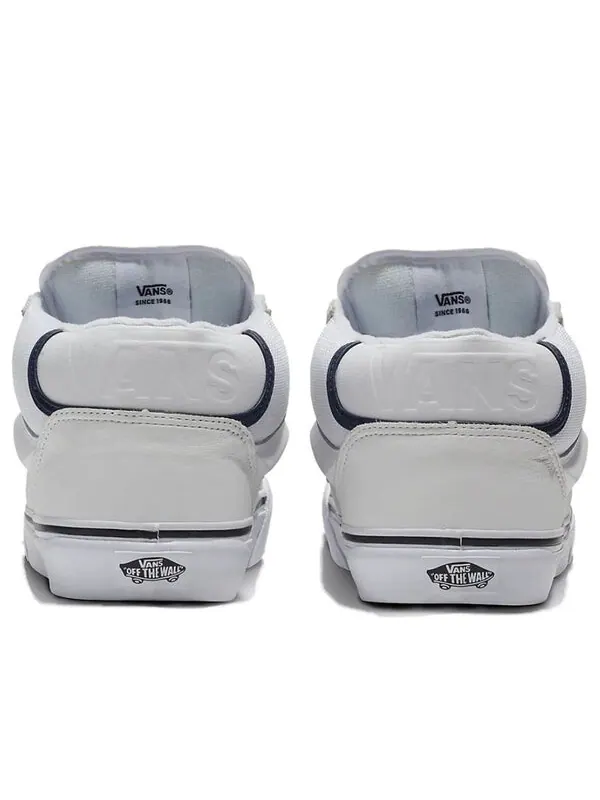 Кроссовки knu mid 'white black' Vans — изображение 2 из 3, белый/черный