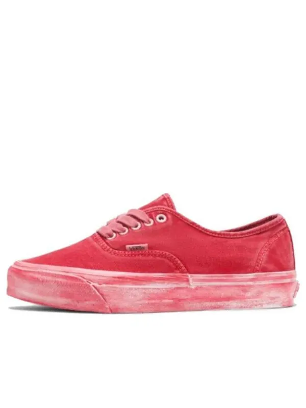 Кроссовки premium authentic reissue 44 'washed red' Vans — изображение 1 из 4, красный