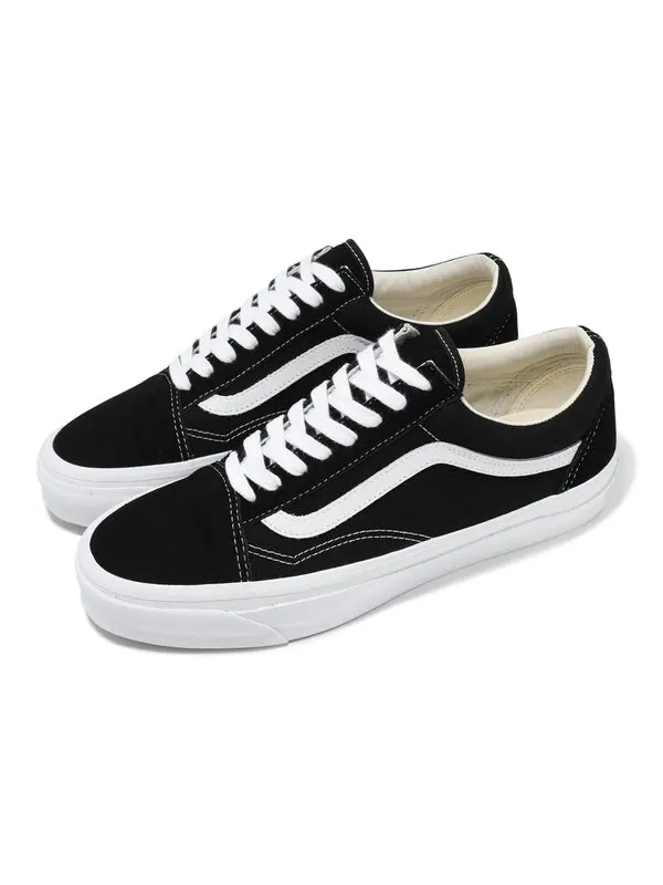 Кроссовки premium old skool 36 shoes 'black' Vans — изображение 3 из 4, черный/белый