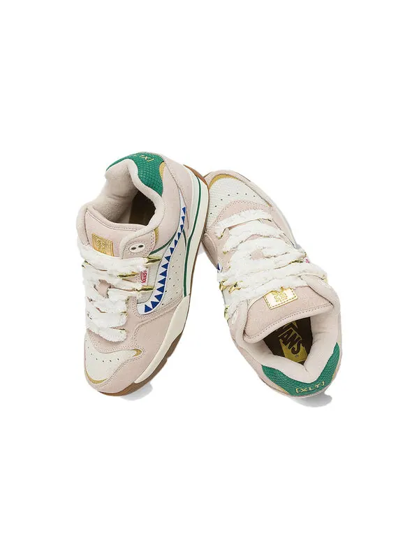 Кроссовки premium rowley xlt year of the dragon shoes 'pink' Vans — изображение 3 из 4, розовый/бежевый