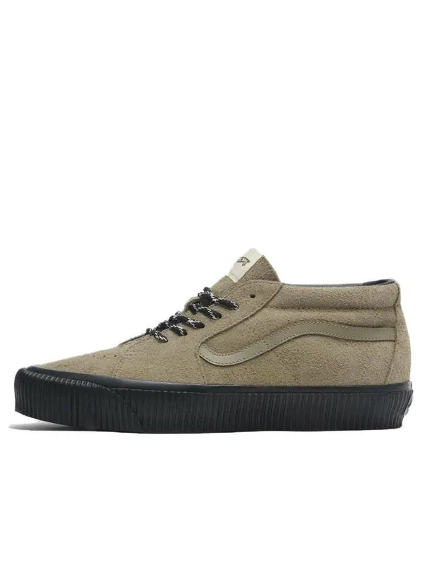 Кроссовки sk8-mid reissue 83 shoes 'olive green' Vans — изображение 1 из 4, оливковый зеленый/черный