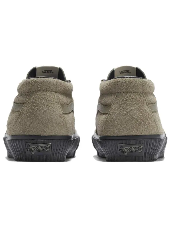 Кроссовки sk8-mid reissue 83 shoes 'olive green' Vans — изображение 3 из 4, оливковый зеленый/черный