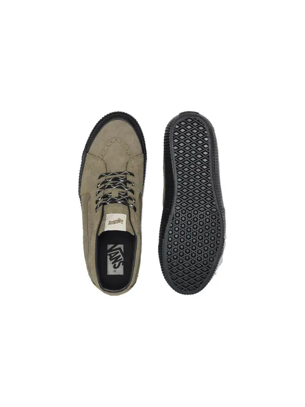 Кроссовки sk8-mid reissue 83 shoes 'olive green' Vans — изображение 4 из 4, оливковый зеленый/черный