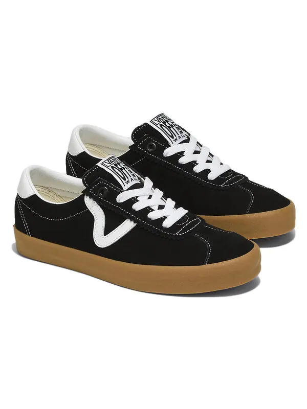 Кроссовки sports low shoe 'black gum' Vans — изображение 2 из 3, черный//мульти