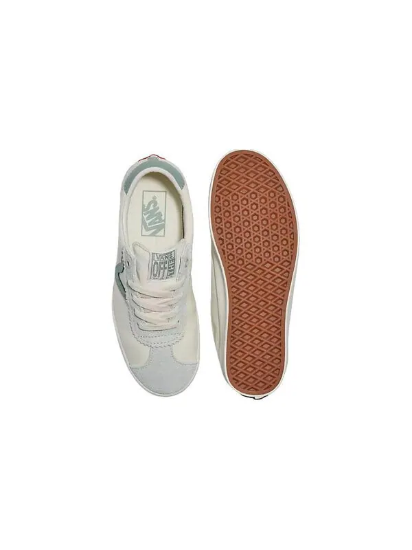 Кроссовки sport low shoe 'beige green' Vans — изображение 4 из 4, бежевый/зеленый
