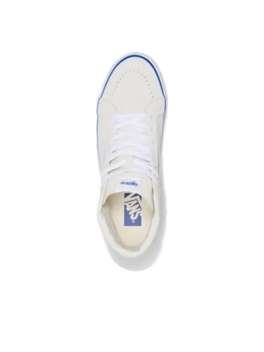Кроссовки Vans Sk8-Hi Reissue 38 'Chalk White Blue' — изображение 3 из 5, белый