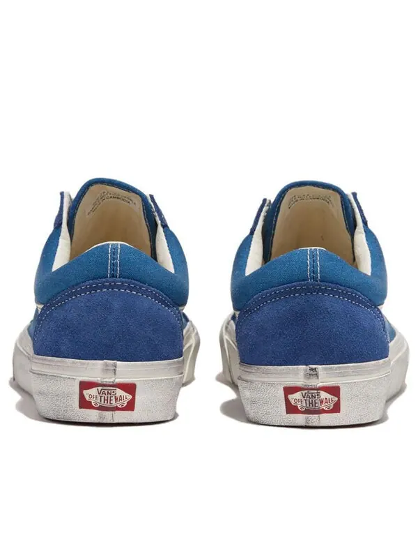 Кроссовки old skool 'wave washed blue' Vans — изображение 3 из 4, синий