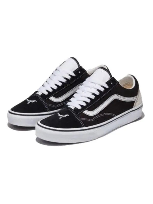 Кроссовки old skool 'magpie bird black white' Vans — изображение 3 из 4, черный/белый