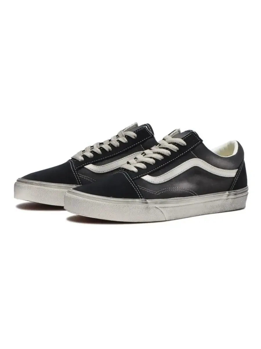 Кроссовки Vans Old Skool 'Black White' — изображение 2 из 5, черный