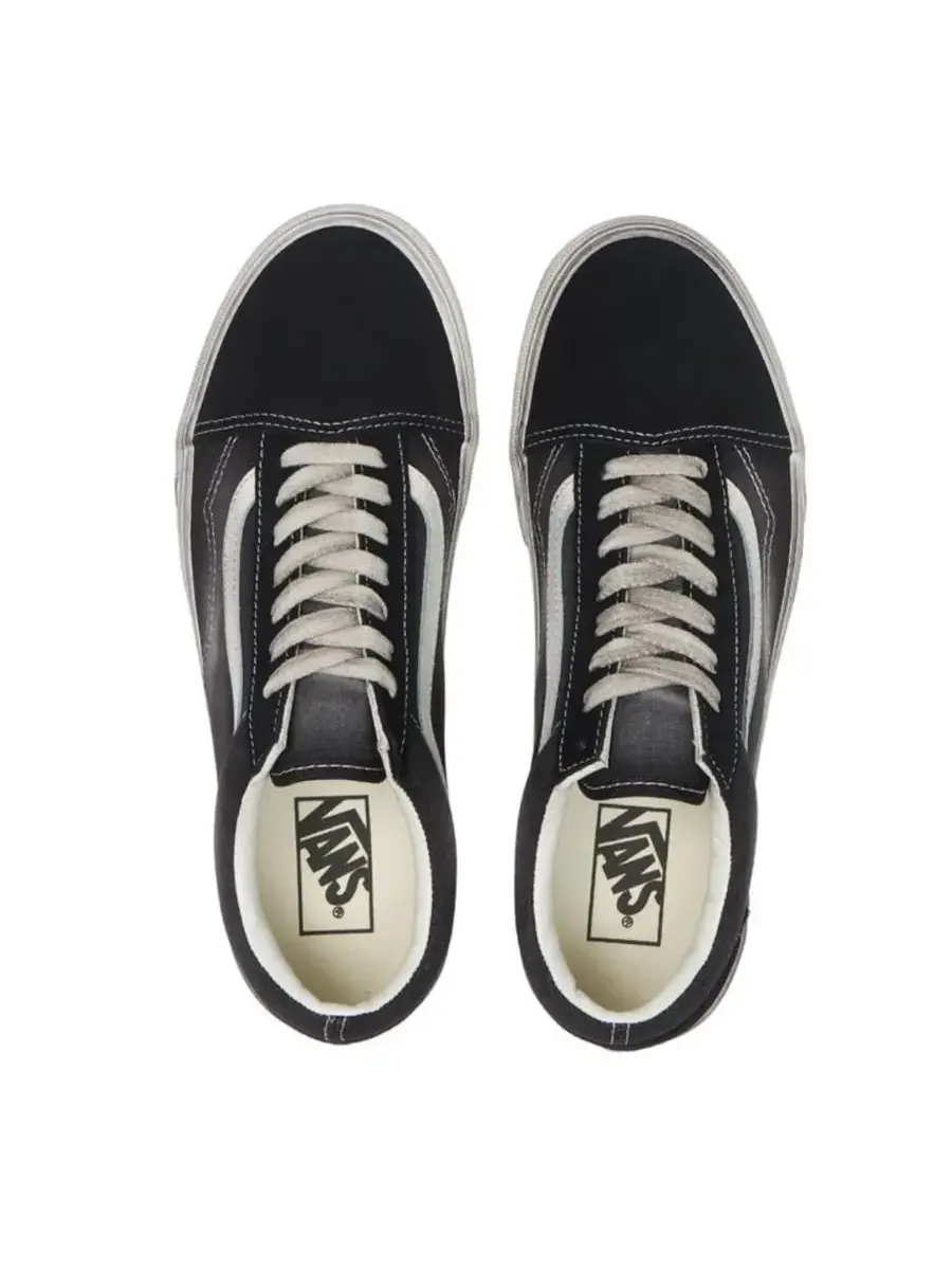 Кроссовки Vans Old Skool 'Black White' — изображение 4 из 5, черный