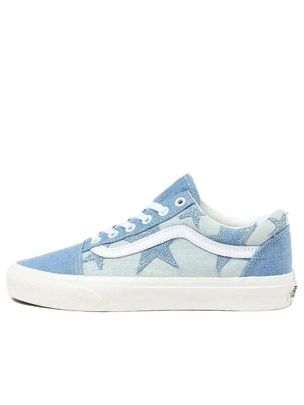 Кроссовки old skool 'starry night denim' Vans — изображение 1 из 4, светлый синий