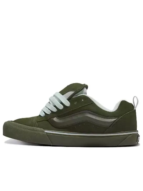 Кроссовки knu skool 'utility mono olive' Vans — изображение 1 из 4, оливковый