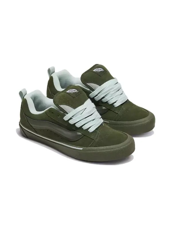 Кроссовки knu skool 'utility mono olive' Vans — изображение 2 из 4, оливковый