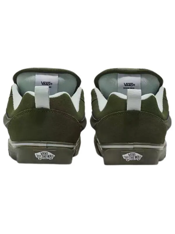 Кроссовки knu skool 'utility mono olive' Vans — изображение 3 из 4, оливковый