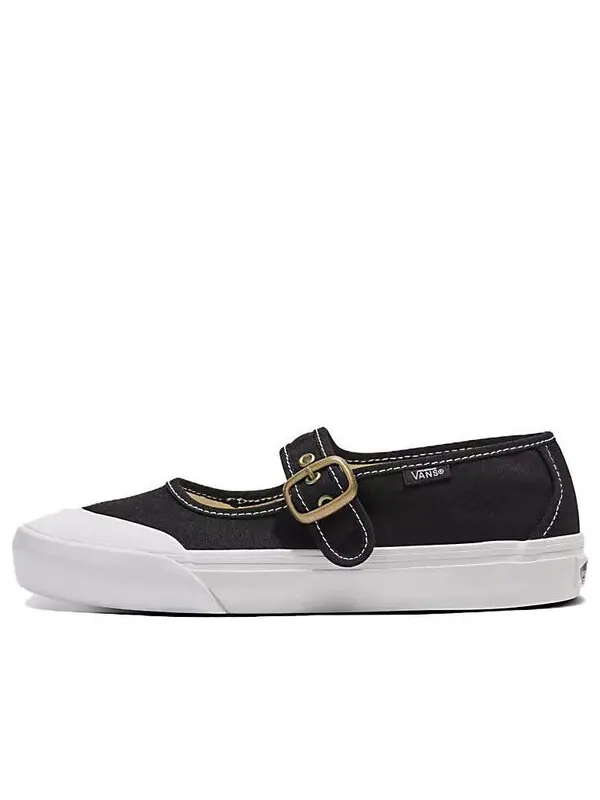Кроссовки mary jane 'black white' Vans — изображение 1 из 4, черный/белый