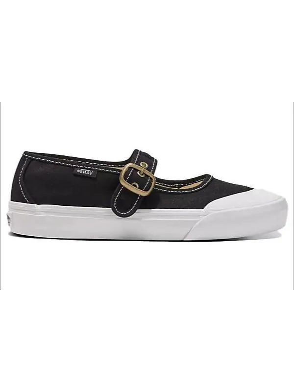 Кроссовки mary jane 'black white' Vans — изображение 2 из 4, черный/белый