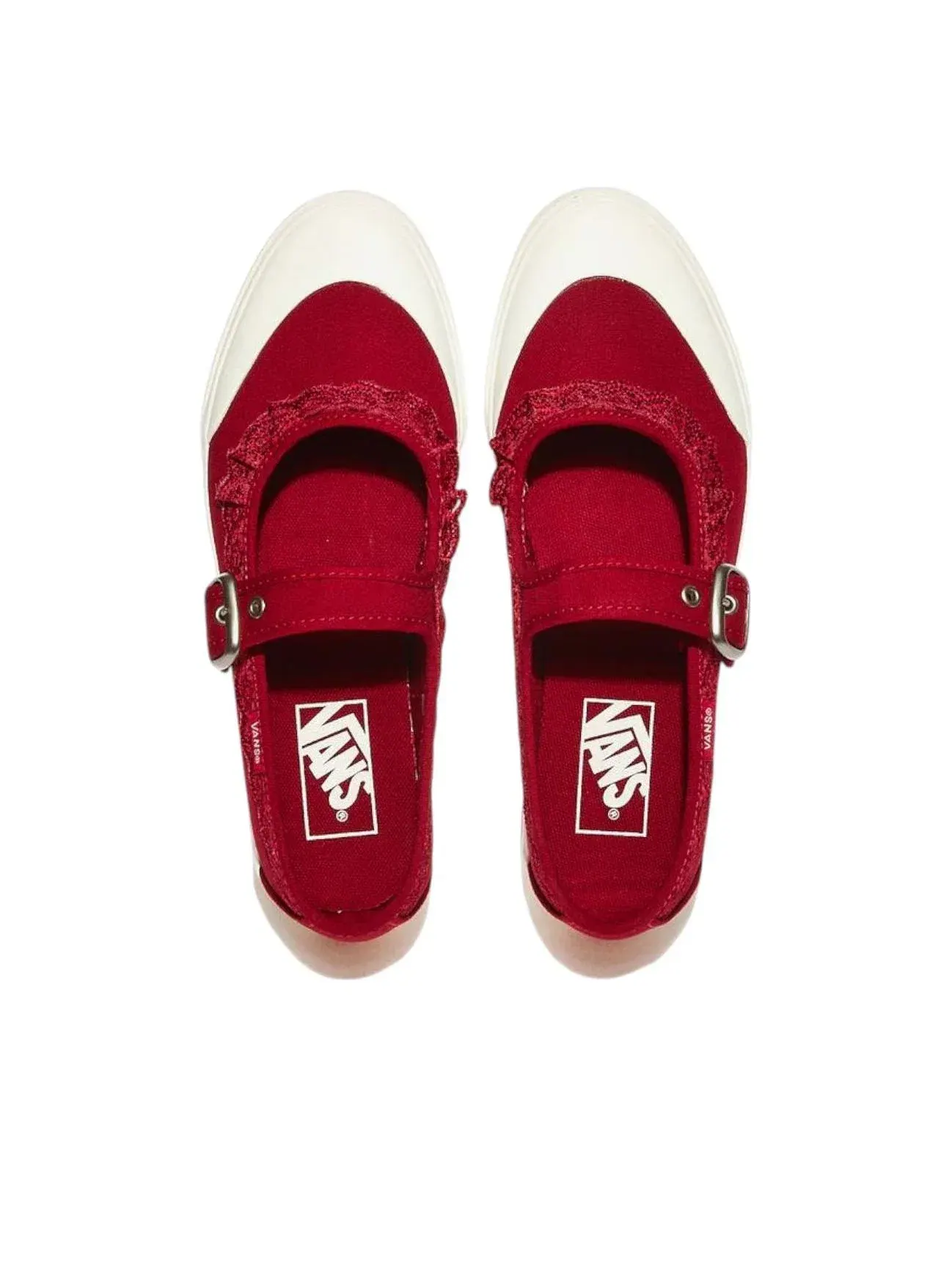 Мужские кроссовки с низким верхом Mary Jane Vans — изображение 2 из 4, красный