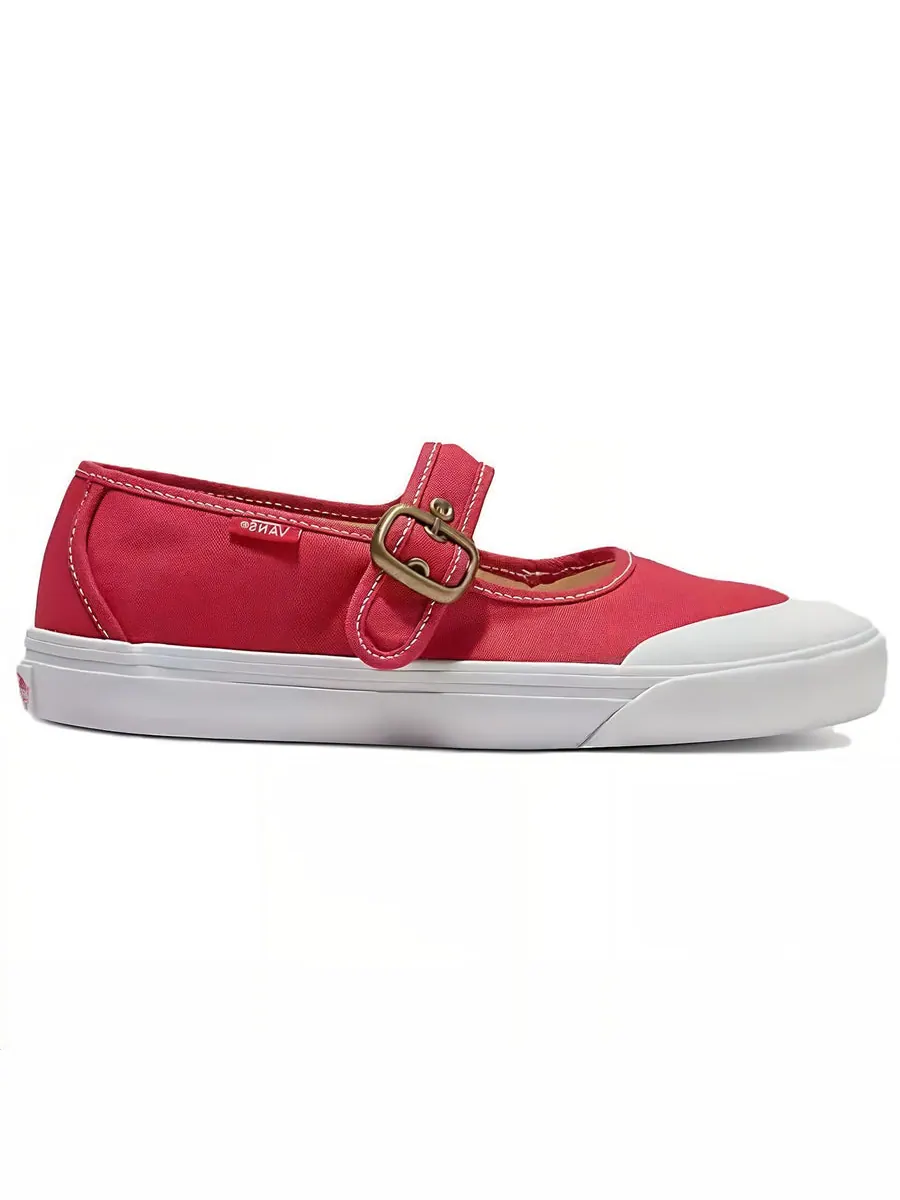 Кроссовки Vans Mary Jane 'Canvas Tomato' — изображение 2 из 4, красный