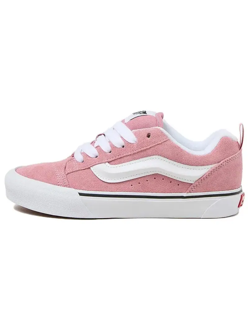 Кроссовки Vans Knu Skool Skateboarding Shoes Unisex Low-top — изображение 1 из 4, розовый