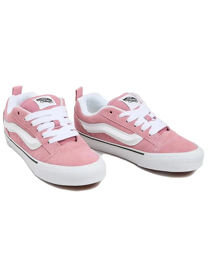 Кроссовки Vans Knu Skool Skateboarding Shoes Unisex Low-top — изображение 3 из 4, розовый