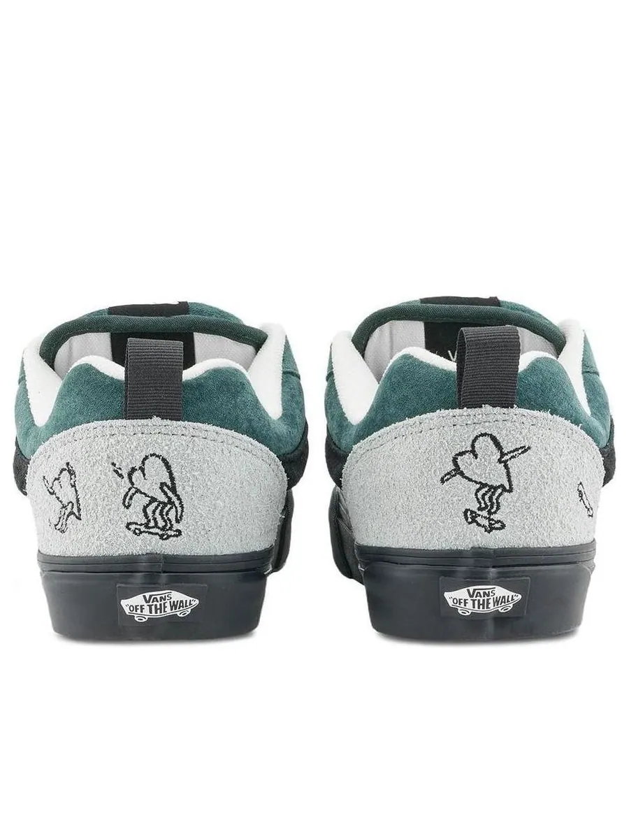 Кроссовки Vans x Bolin Knu Skool 'Grey Green' — изображение 3 из 4, серый