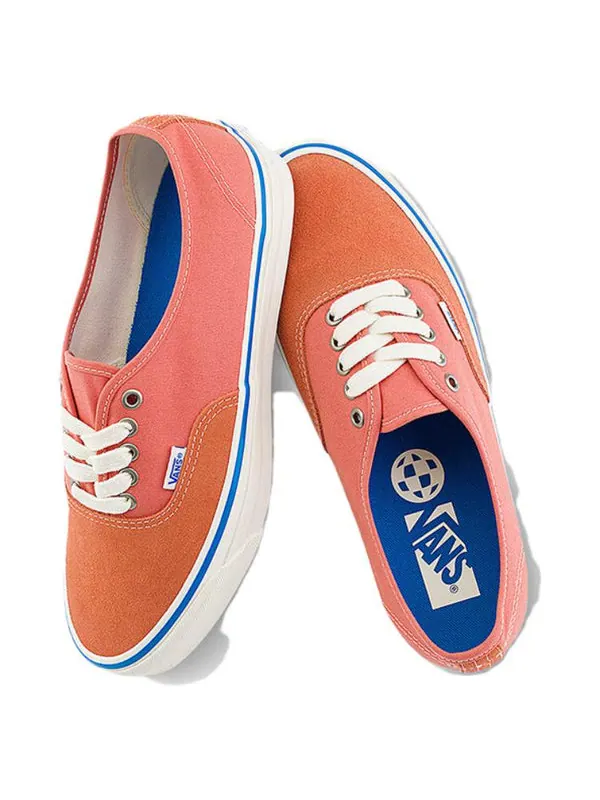 Кроссовки authentic sf 'orange white' Vans — изображение 4 из 4, оранжевый/белый