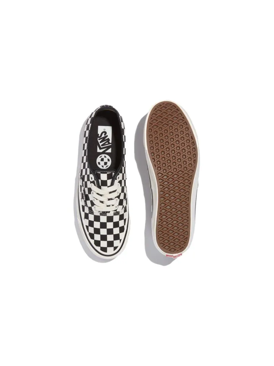 Кроссовки Vans Authentic Checkerboard 'Black White' — изображение 5 из 5, черный