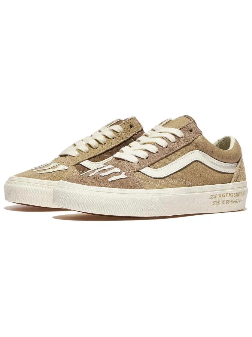 Кроссовки Vans x SBTG Old Skool 'Brown' — изображение 3 из 6, коричневый