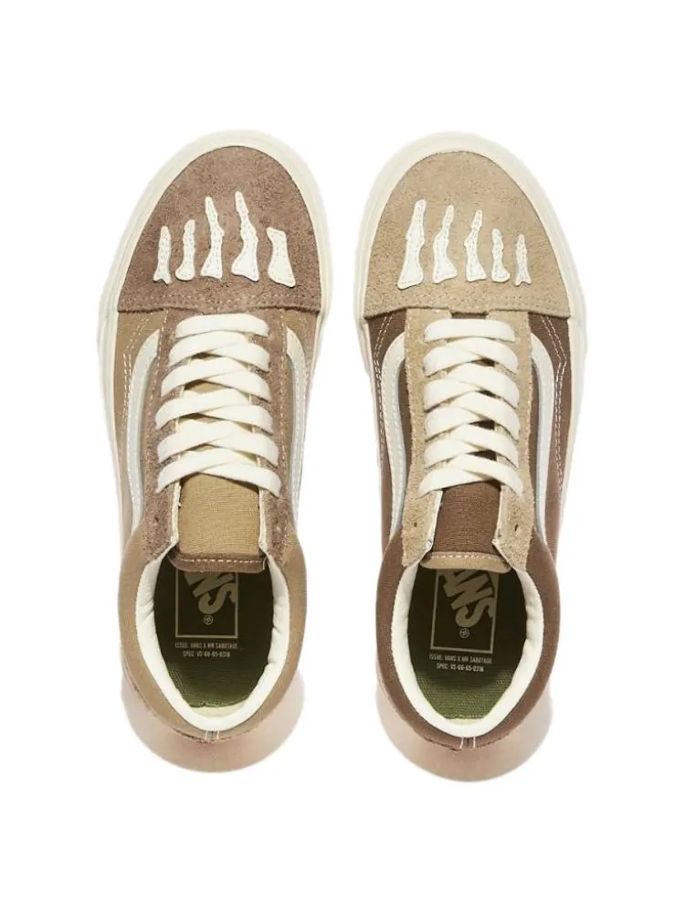 Кроссовки Vans x SBTG Old Skool 'Brown' — изображение 4 из 6, коричневый