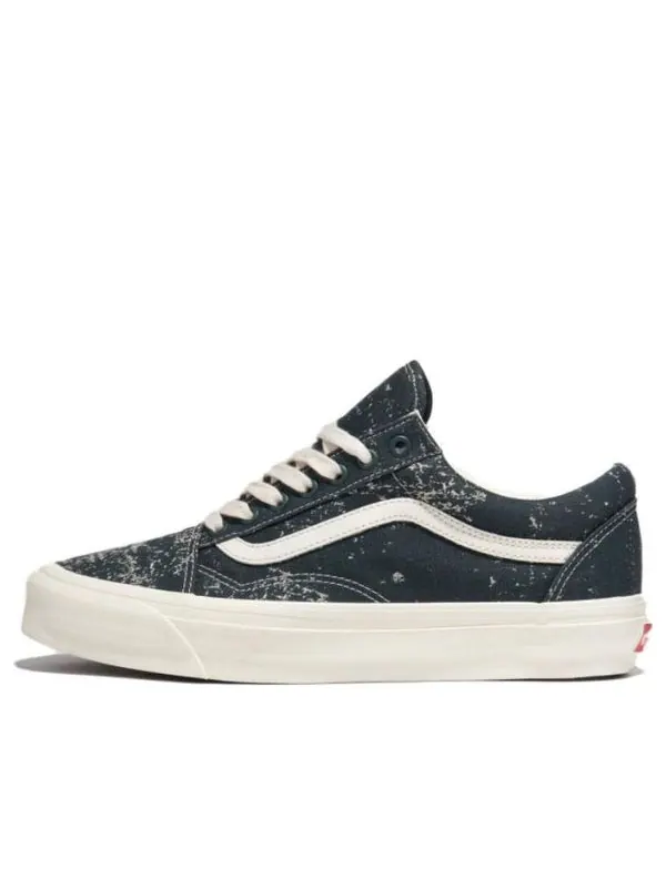 Кроссовки old skool 36 'green white' Vans — изображение 1 из 4, зеленый/белый