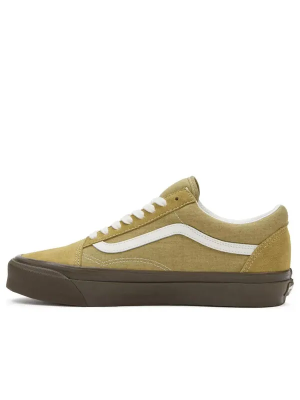 Кроссовки old skool reissue 36 lx shoes 'dirty yellow' Vans — изображение 1 из 4, желтый