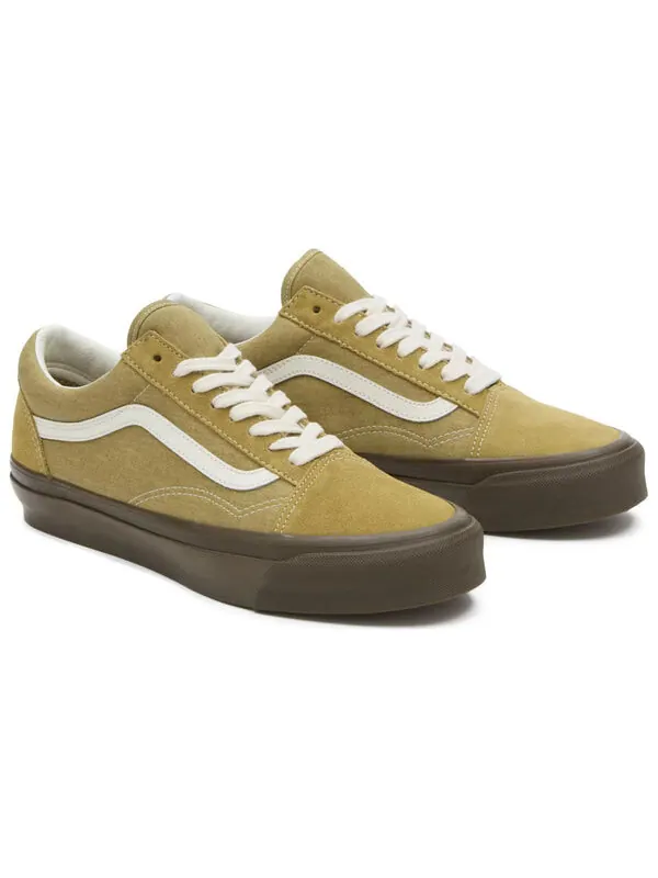 Кроссовки old skool reissue 36 lx shoes 'dirty yellow' Vans — изображение 3 из 4, желтый