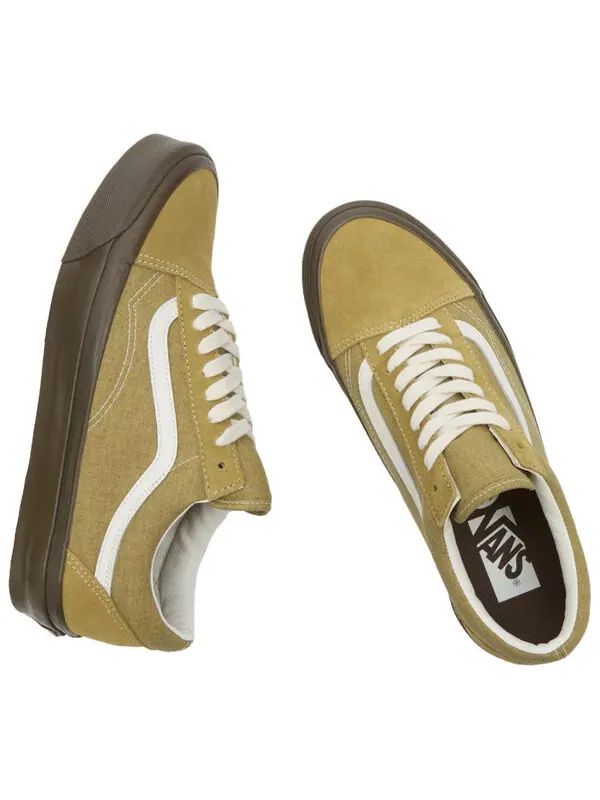 Кроссовки old skool reissue 36 lx shoes 'dirty yellow' Vans — изображение 4 из 4, желтый